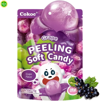 Cokoc - Peeling Soft Candy Grape Flavor HALAL 75g